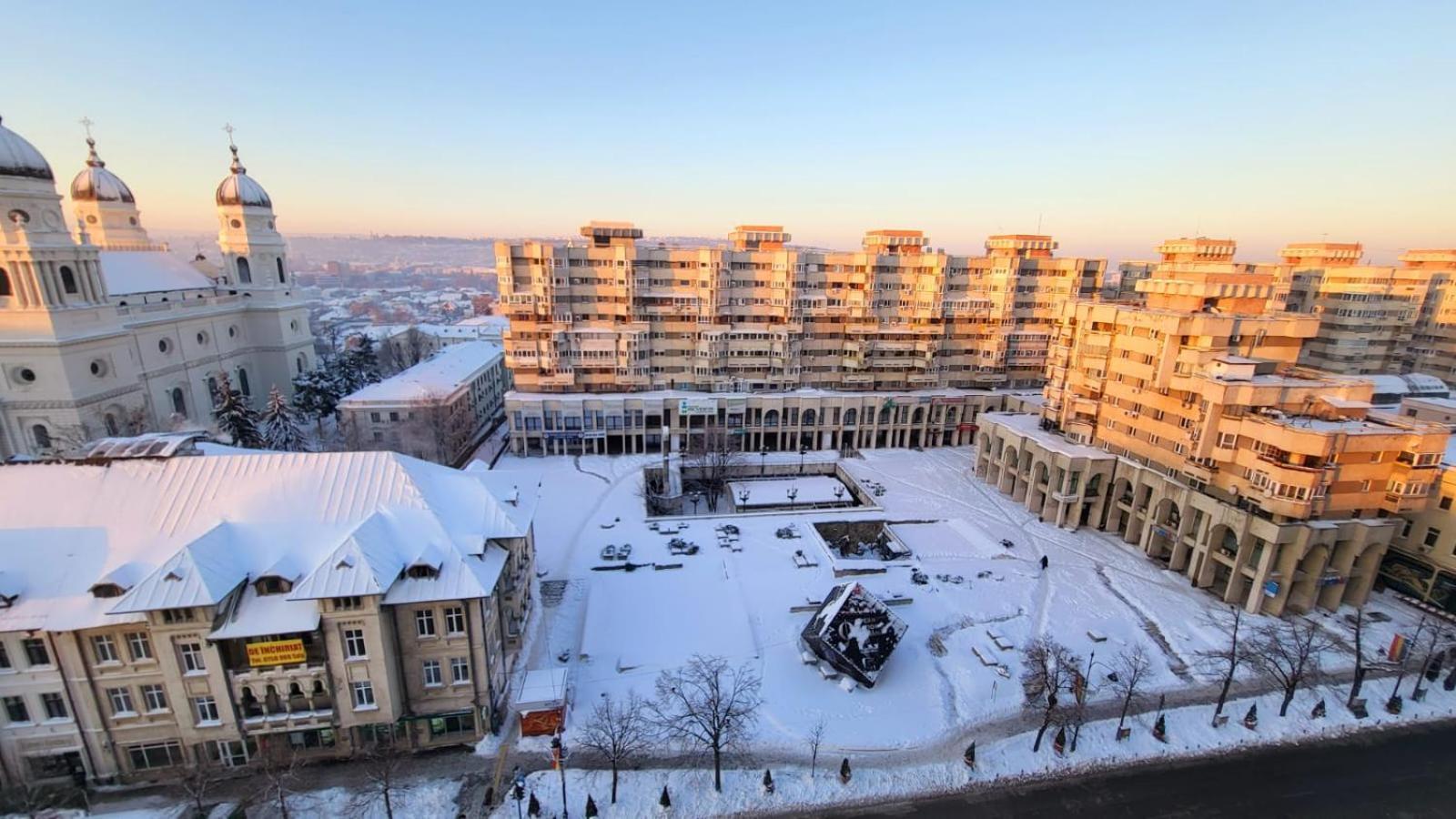 Apartmán Panoramic Penthouse In The Heart Of Iasi Exteriér fotografie