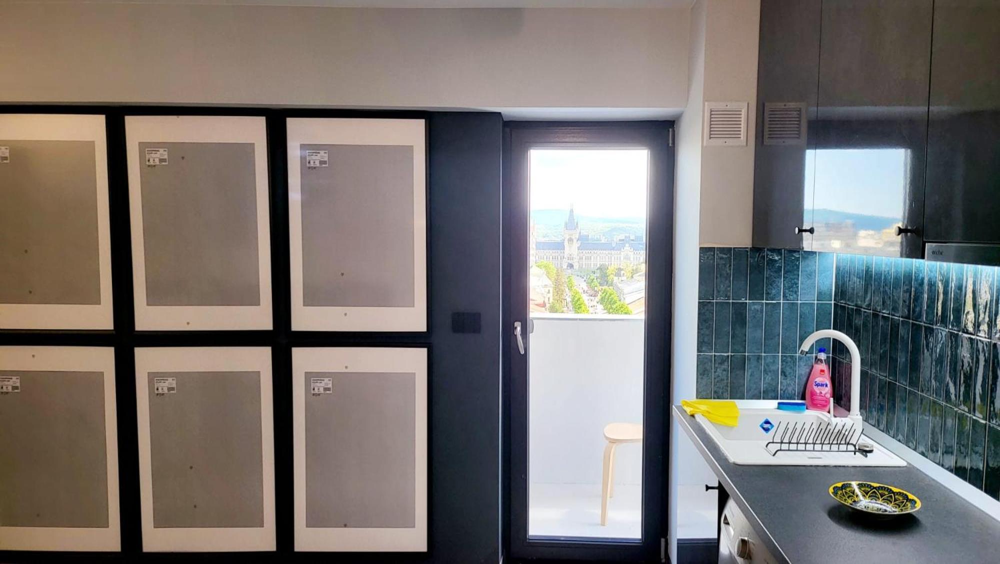 Apartmán Panoramic Penthouse In The Heart Of Iasi Exteriér fotografie